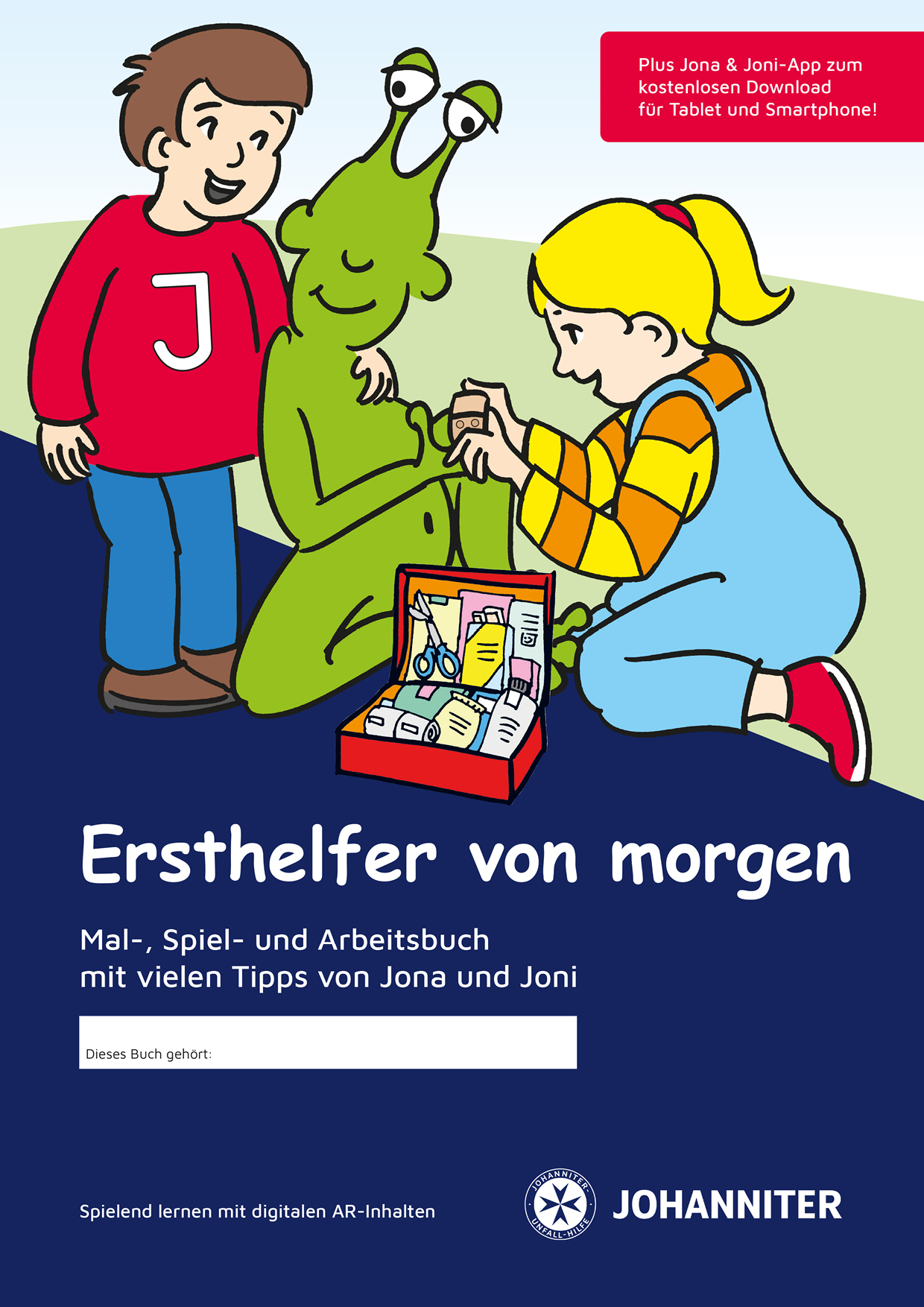 Cover "Mit Jona und Joni zum Ersthelfer von morgen"